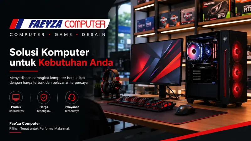 Faeyza Computer - Toko Perangkat Komputer Terpercaya di Bandung